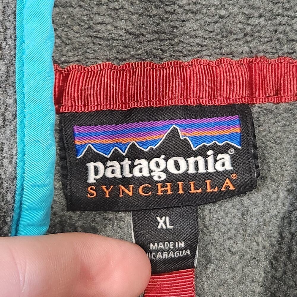 Patagonia Womens XL Lightweight Synchilla Fleece Snap T Pullover Jacket 25455 - Picture 5 of 12